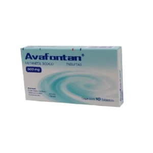 AVAFONTAN Tab. 500 mg c/10