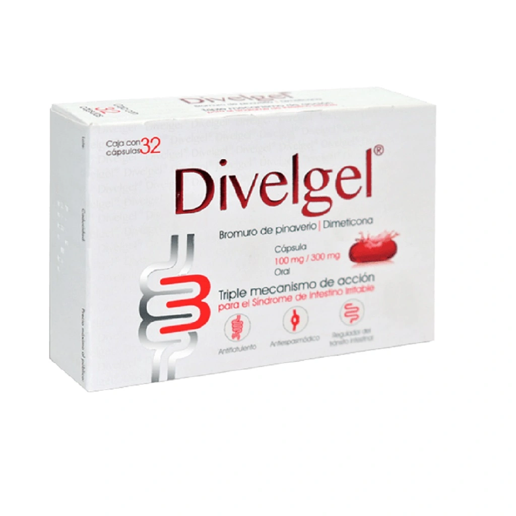 DIVELGEL Caps. 100/300 mg c/32