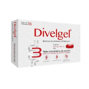 DIVELGEL Caps. 100/300 mg c/16