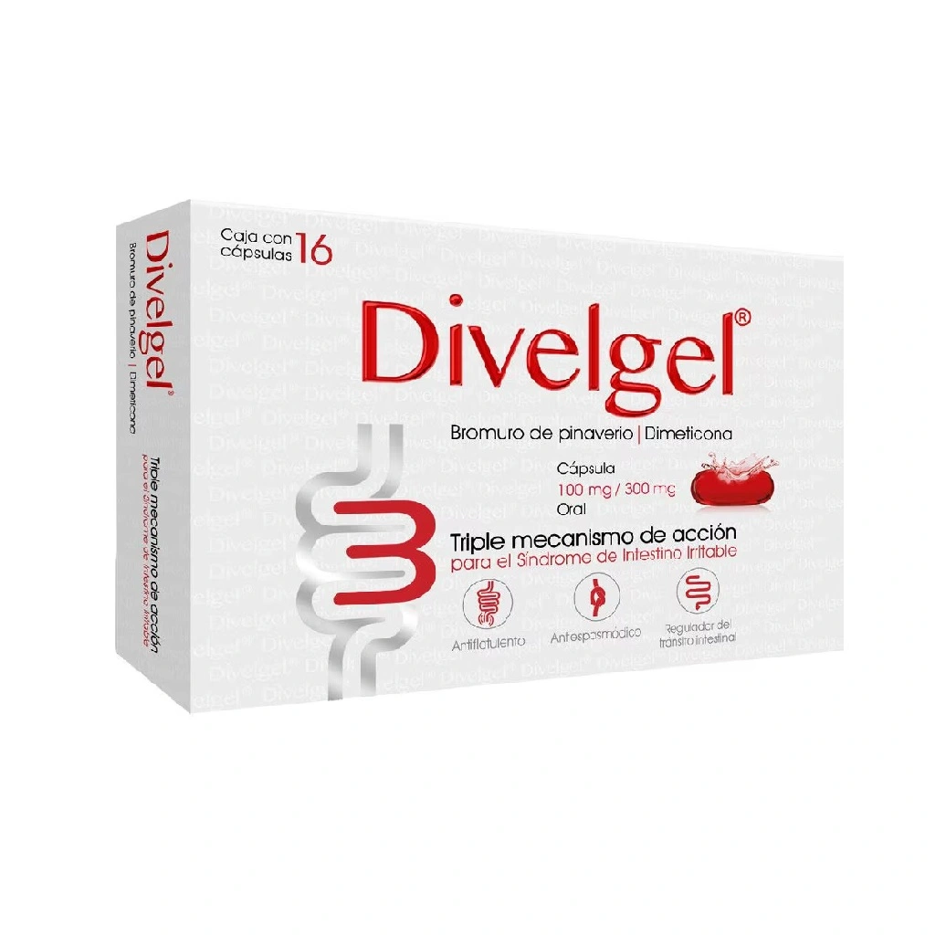 DIVELGEL Caps. 100/300 mg c/16