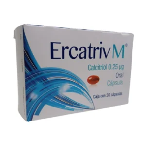 ERCATRIV M Cap. 0.25 mcg C/30