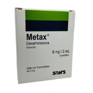 METAX Sol.Iny.8mg c/3Amp.2ml