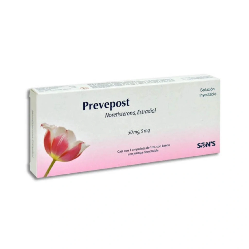 PREVEPOST Sol. Iny. 50/5mg /1 ml C/1
