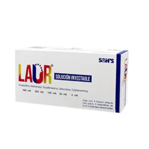 LAUR ADULTO Sol. Iny. IM c/3 amp y jer.