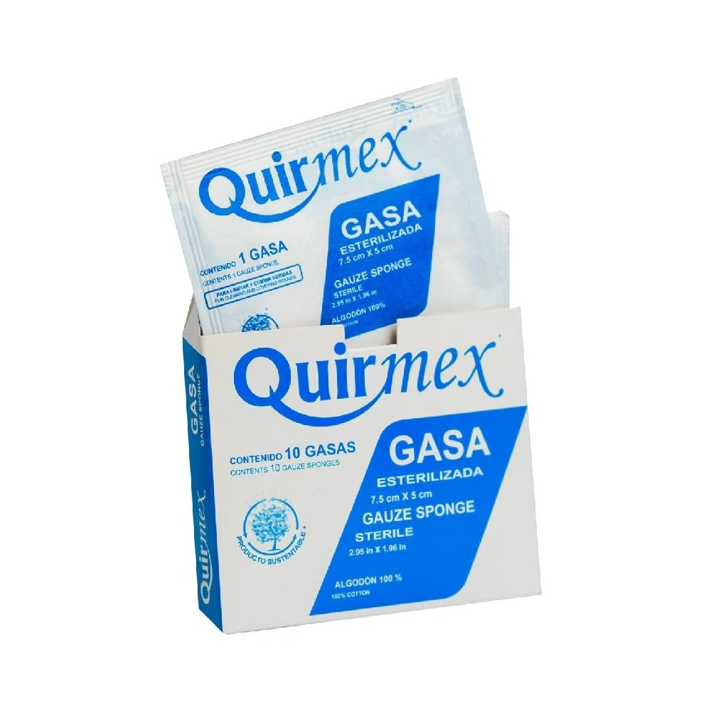GASA QUIRMEX Sobres 7.5X5cm c/10 (+IVA)