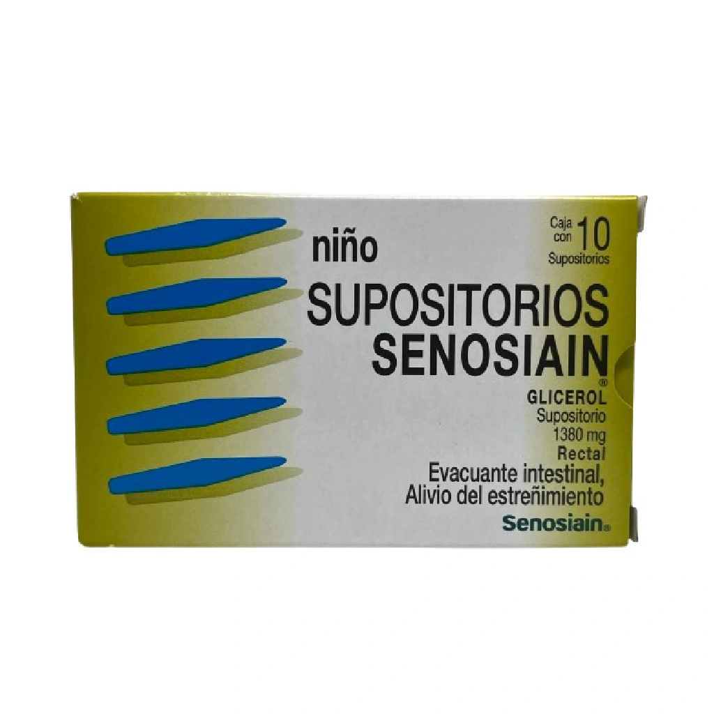 SENOSIAIN NIÑO Supositorios c/10