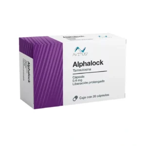 ALPHALOCK Caps. LP 0.40 mg c/20