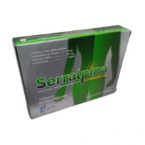SERRALPINA COMPUESTA Tab. 10/250mg c/10
