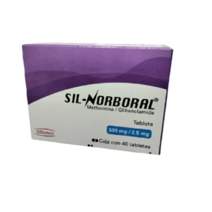 SIL-NORBORAL Tab. 500 mg/2.5 mg C/40