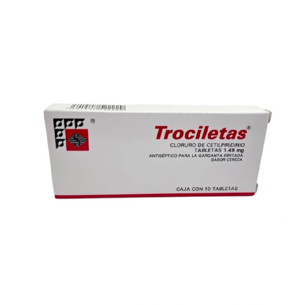 TROCILETAS CEREZA Tab. c/10