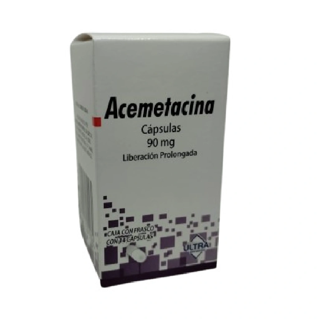 ACEMETACINA ULTRA Cap. LP 90 mg C/14