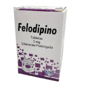 FELODIPINO ULTRA Tab. LP 5 mg C/20