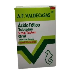 ACIDO FOLICO VALDEC Tab. 5 mg Caja C/92