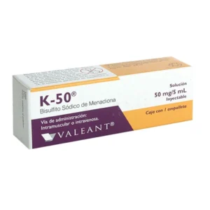 K-50 Sol. Iny. 50 mg C/1