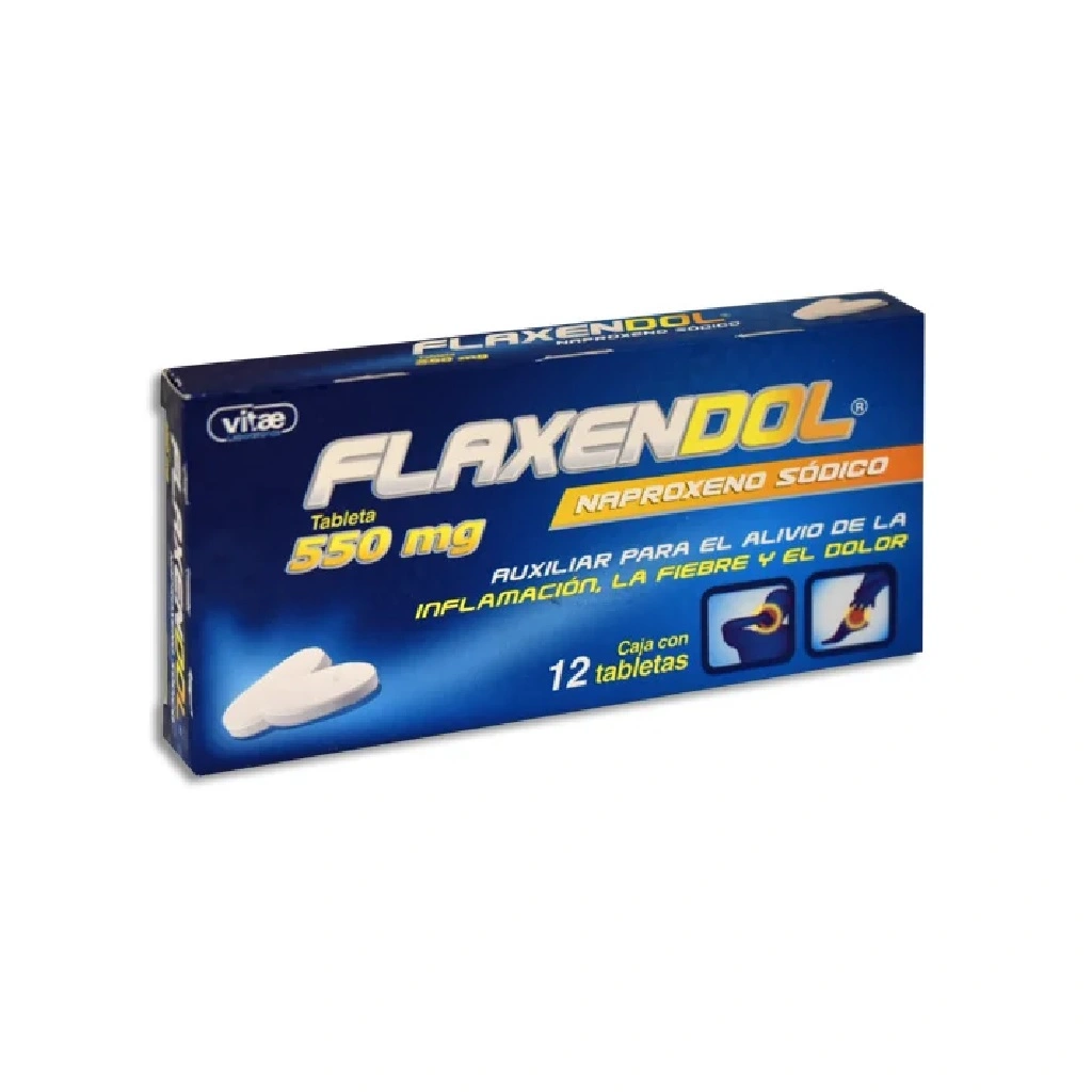 FLAXENDOL Tab. 550 mg c/12