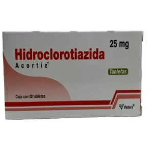HIDROCLOROTIAZIDA (ACORTI) Tab 25mg C/20